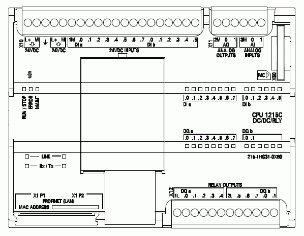 6es7231 4ha30 0xb0 схема подключения