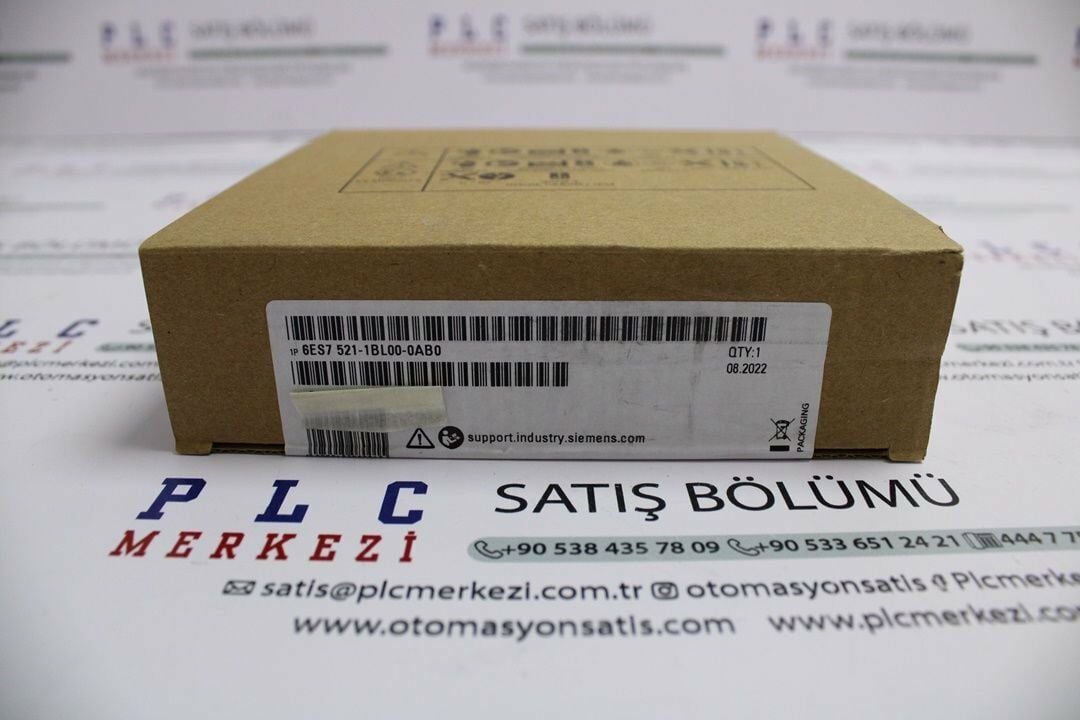 6ES7521-1BL00-0AB0, 6ES7 521-1BL00-0AB0 SIMATIC S7-1500, DIGITAL INPUT MODULE 32 DI ÜRT.GARANTİSİ