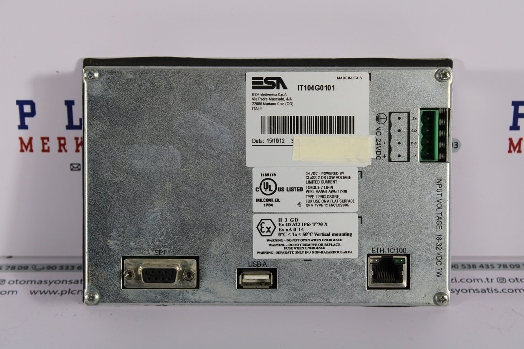 IT104G0101 ESA IT104 4.3 INC  OPERATOR PANEL 2.EL