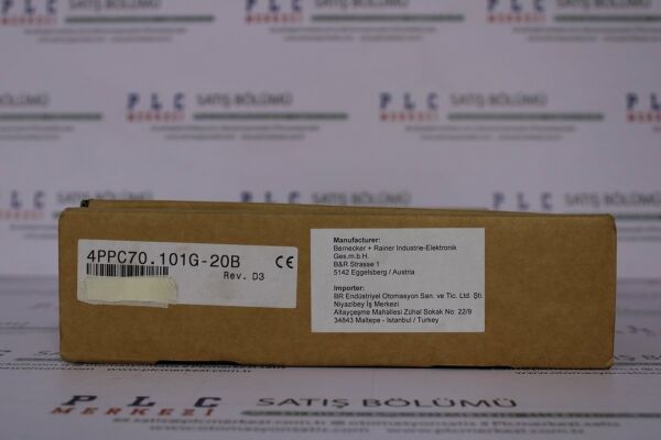 4PPC70.101G-20B  POWER PANEL C70 10.1 B&R  YENİ KUTU AÇIK