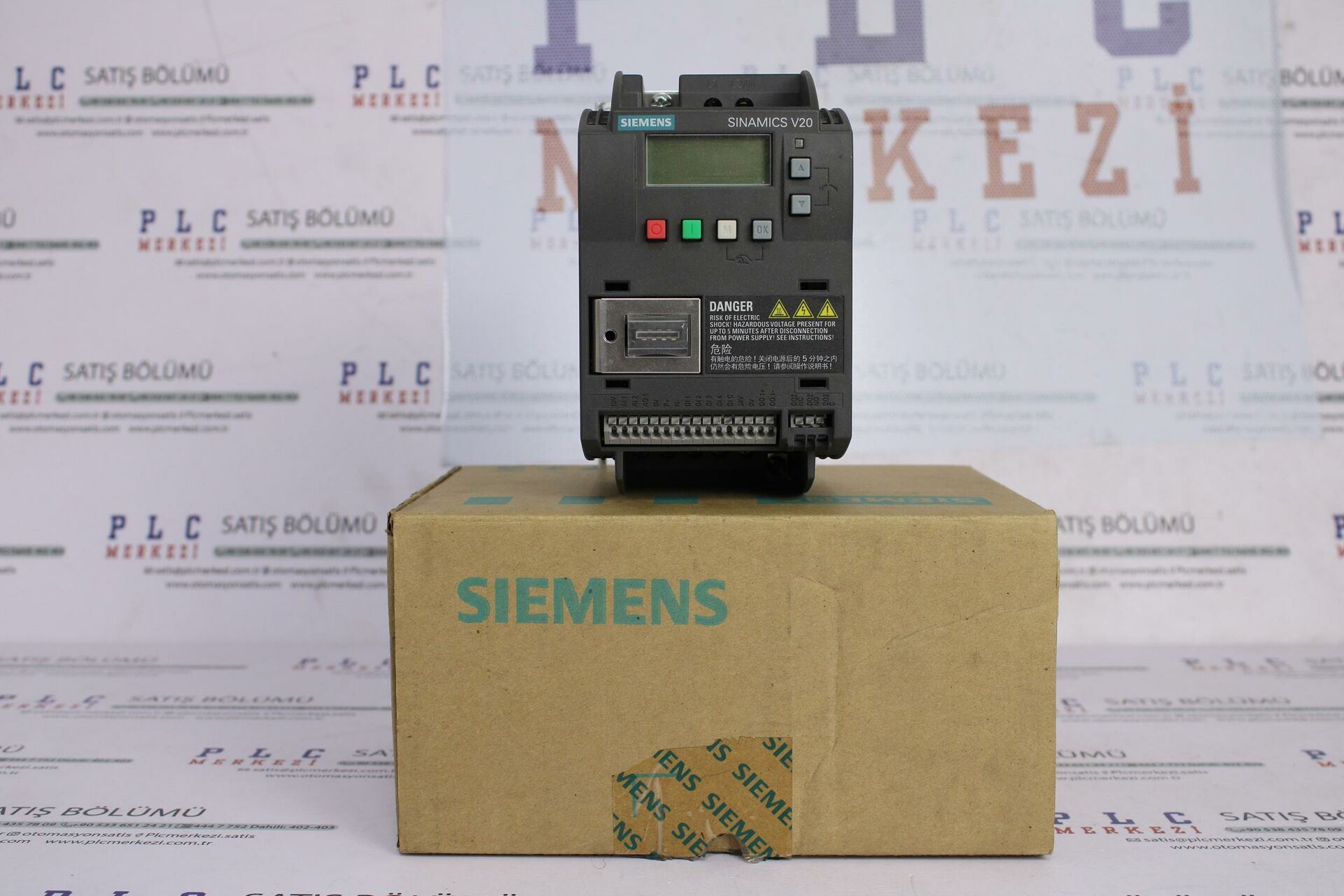 6SL3210-5BB17-5UV0 SINAMICS V20 0,75Kw 3,9A