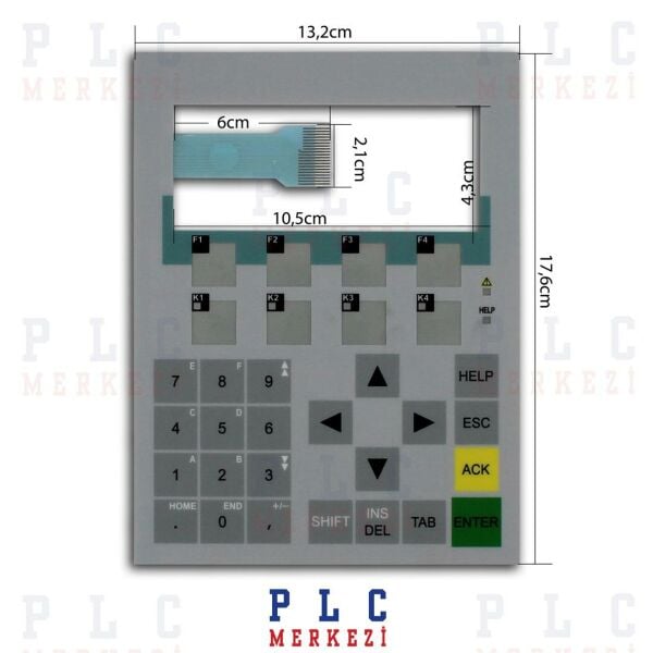 6AV6641-0CA01-0AX0 SIEMENS OP77 TUŞ TAKIMI MEMBRAN