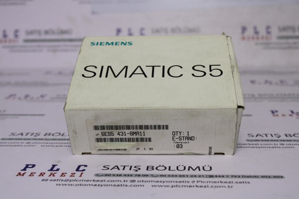 6ES5431-8MA11, 6ES5 431-8MA11 DIG. INPUT 8DI, DC24V, FLOAT. 6ES54318MA11-02