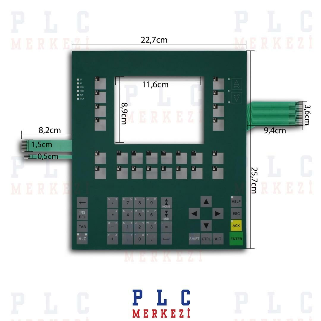 6ES7635-2SB00-0AC0 SIEMENS GEA C7-635 TUŞ TAKIMI, MEMBRAN