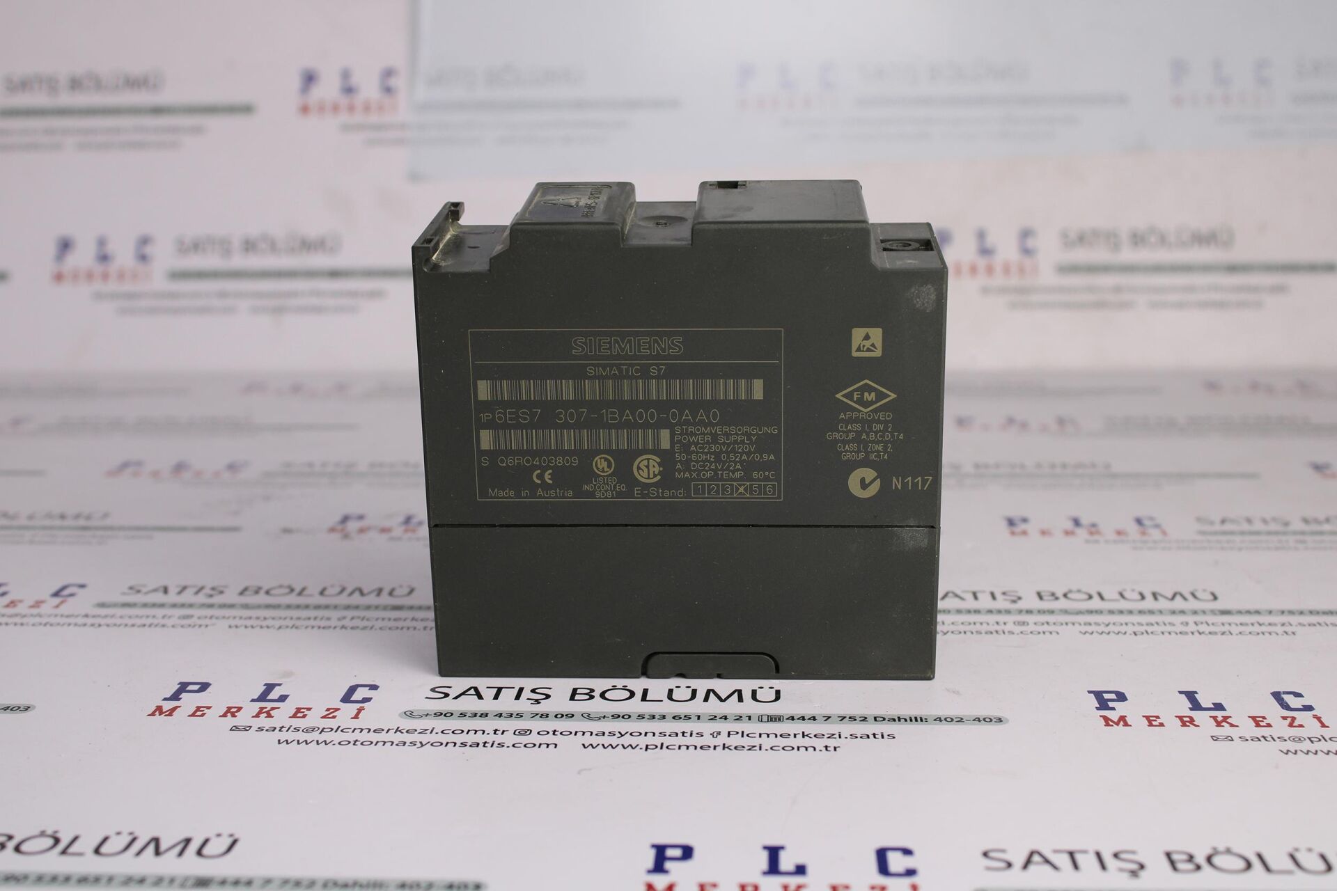 6ES7307-1BA00-0AA0 SITOP SIMATIC 1-phase 120 V AC,