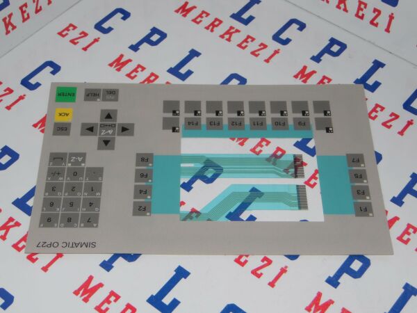 6AV3627-1JK00-0AX0 SIEMENS  OP27 MONO TUŞ TAKIMI, MEMBRAN