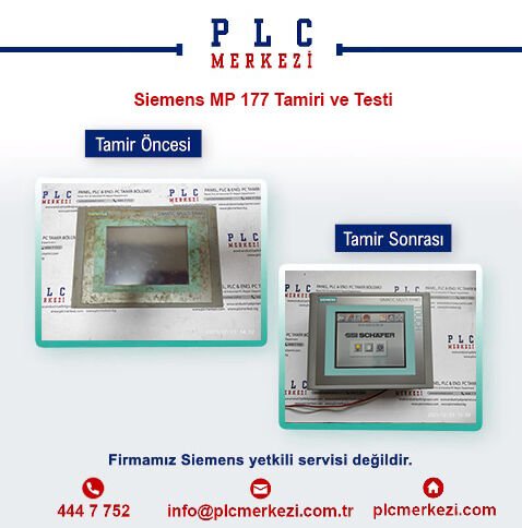 6AG1642-0EA01-4AX0 MP177 TAMİRİ , 6AG1 642-0EA01-4AX0 MP 177 Tamiri