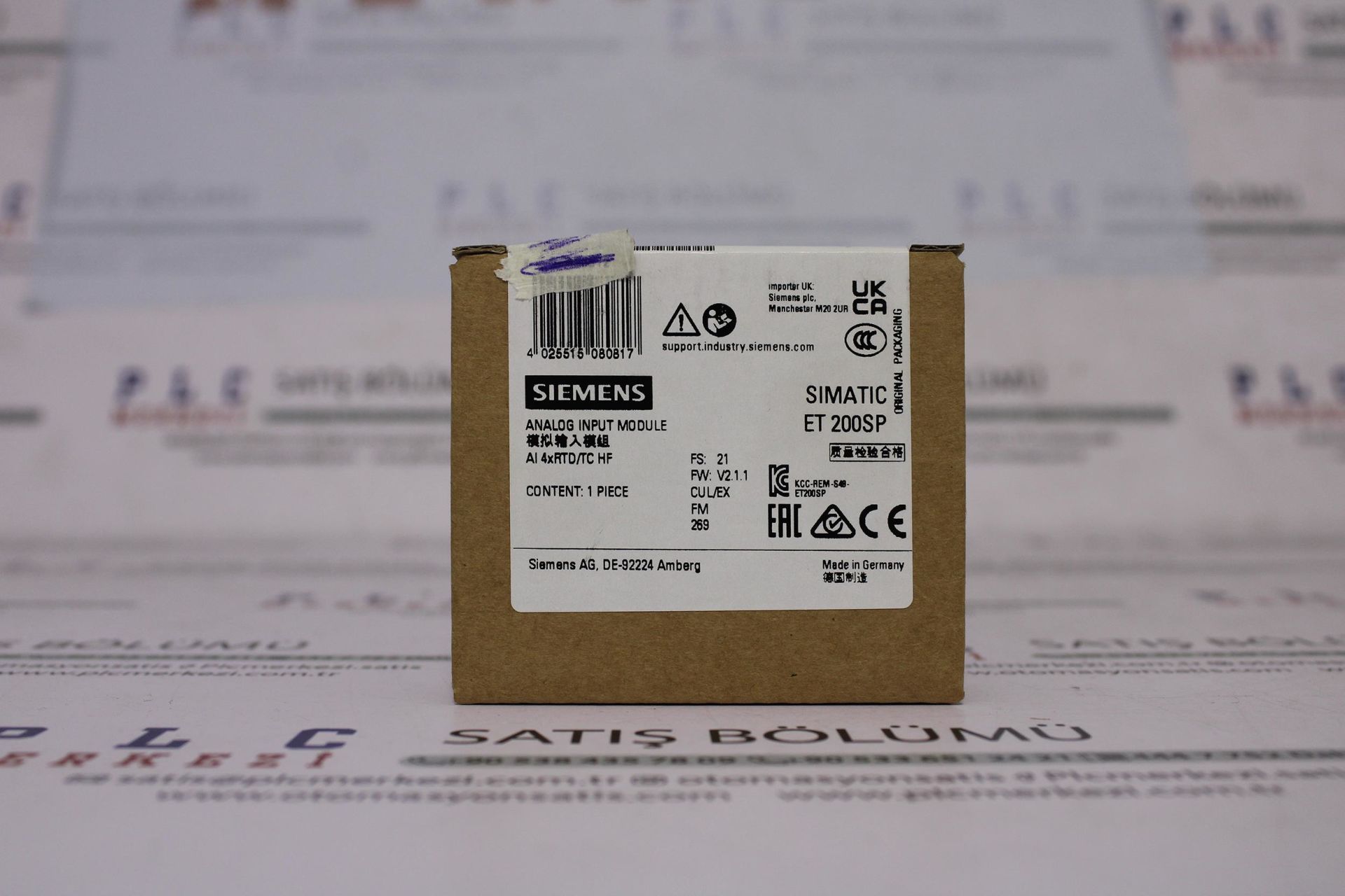 6ES7134-6JD00-0CA1 SIMATIC ET 200SP, Analog input