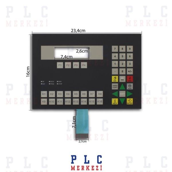 6ES7623-1CE00-0AE3 SIEMENS C7-623 TUŞ TAKIMI, MEMBRAN