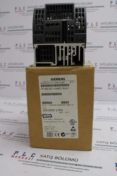 6SL3211-0AB21-5UA1 SIEMENS SINAMICS G110-CPM110 AC DRIVE YENİ KUTU AÇIK