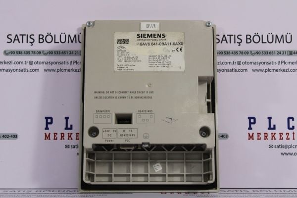 6AV6641-0BA11-0AX0, 6AV6 641-0BA11-0AX0 OP77A 4.5'' OPERATOR PANEL 2.EL