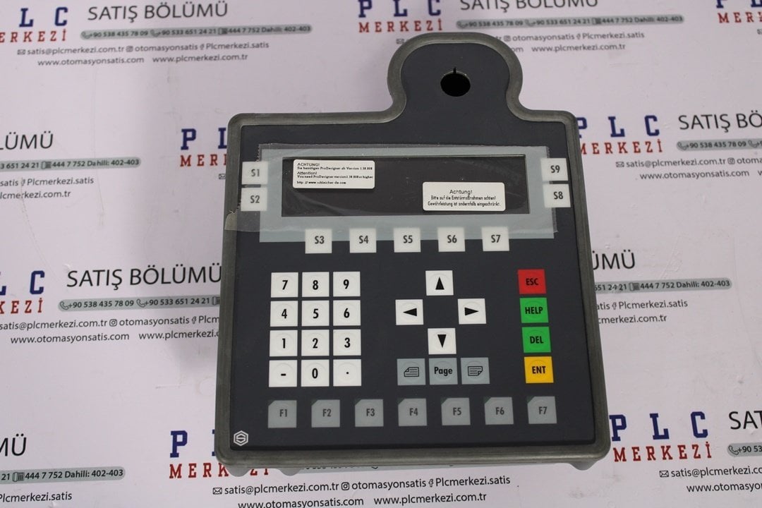 COP H-DM25-K1-Z2-V0 SW  SCHLEICHER PORTABLE CONTROL PANEL 2.EL