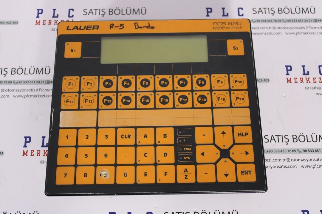 PCS-920 LAUER OPERATOR PANEL 2.EL