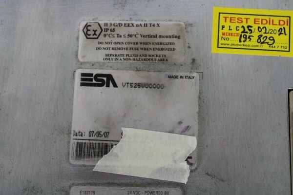 VT525W00000, VT 525W00000 ESA PANEL 2.EL