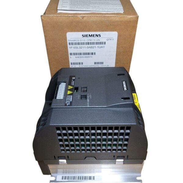 6SL3211-0AB21-1UA1 SINAMICS G110 1,1Kw 6A YENİ KUTU AÇIK