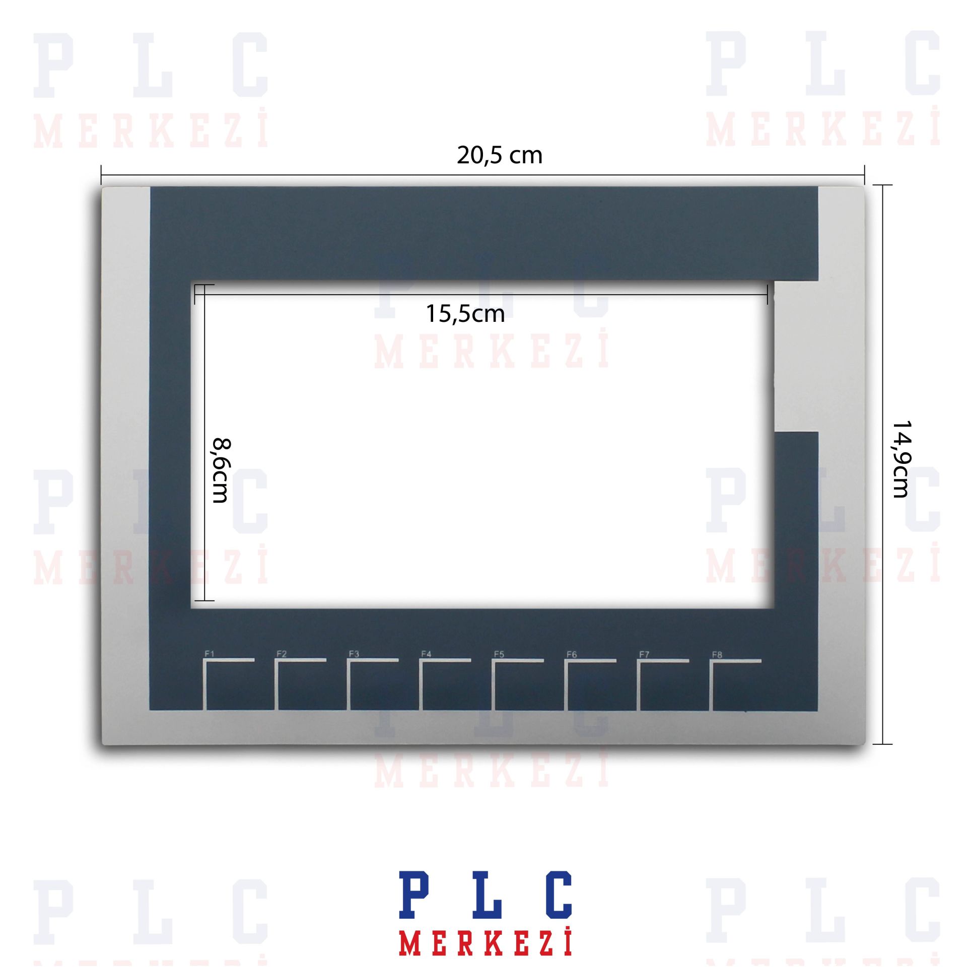 6AV2123-2GA03-0AX0 SIEMENS KTP700 TUŞ TAKIMI MEMBRAN