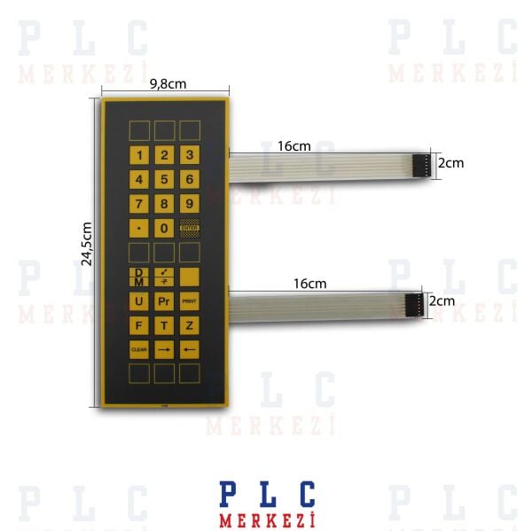 130  24 TUŞLU MEMBRAN