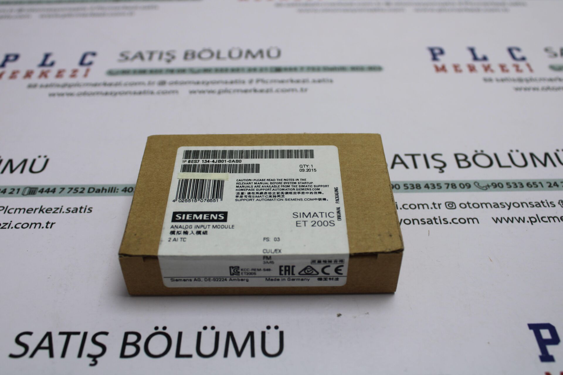 6ES7134-4JB01-0AB0  ÜRT.GARANTİSİ