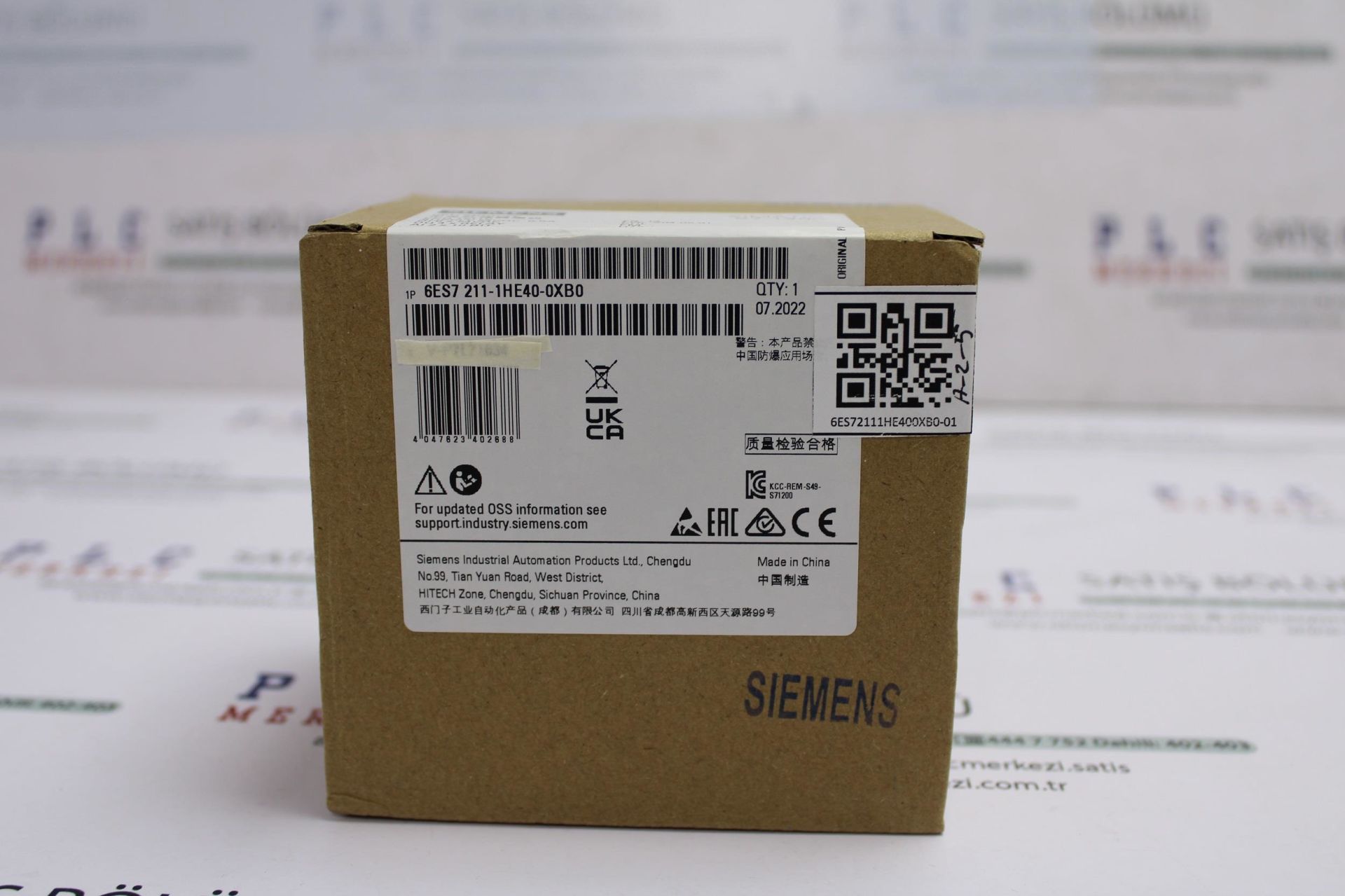 6ES7211-1HE40-0XB0, 6ES7 211-1HE40-0XB0 S7-1200, CPU 1211C, YENİ