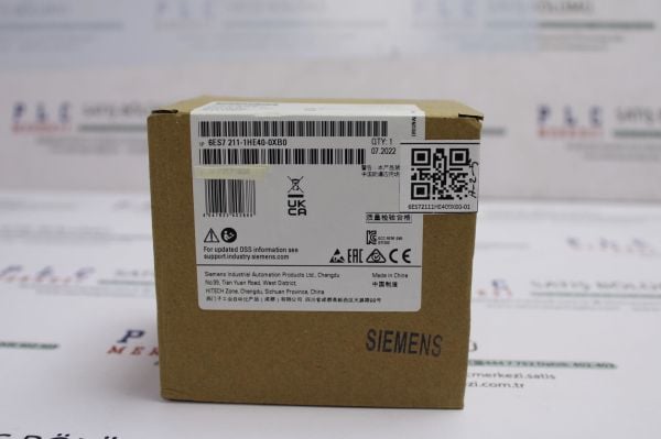 6ES7211-1HE40-0XB0, 6ES7 211-1HE40-0XB0 S7-1200, CPU 1211C, YENİ