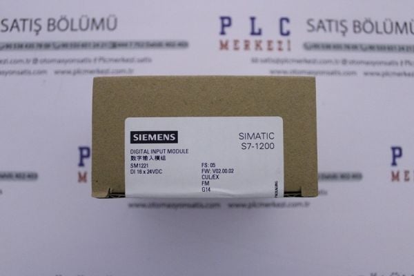 6ES7221-1BH32-0XB0, 6ES7 221-1BH32-0XB0 SIMATIC S7-1200  SM 1221 16 DI YENİ KUTU KAPALI