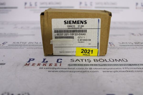 6ES7221-1BF22-0XA0, 6ES7 221-1BF22-0XA0 EM 221, 8DI, DC 24V YENİ