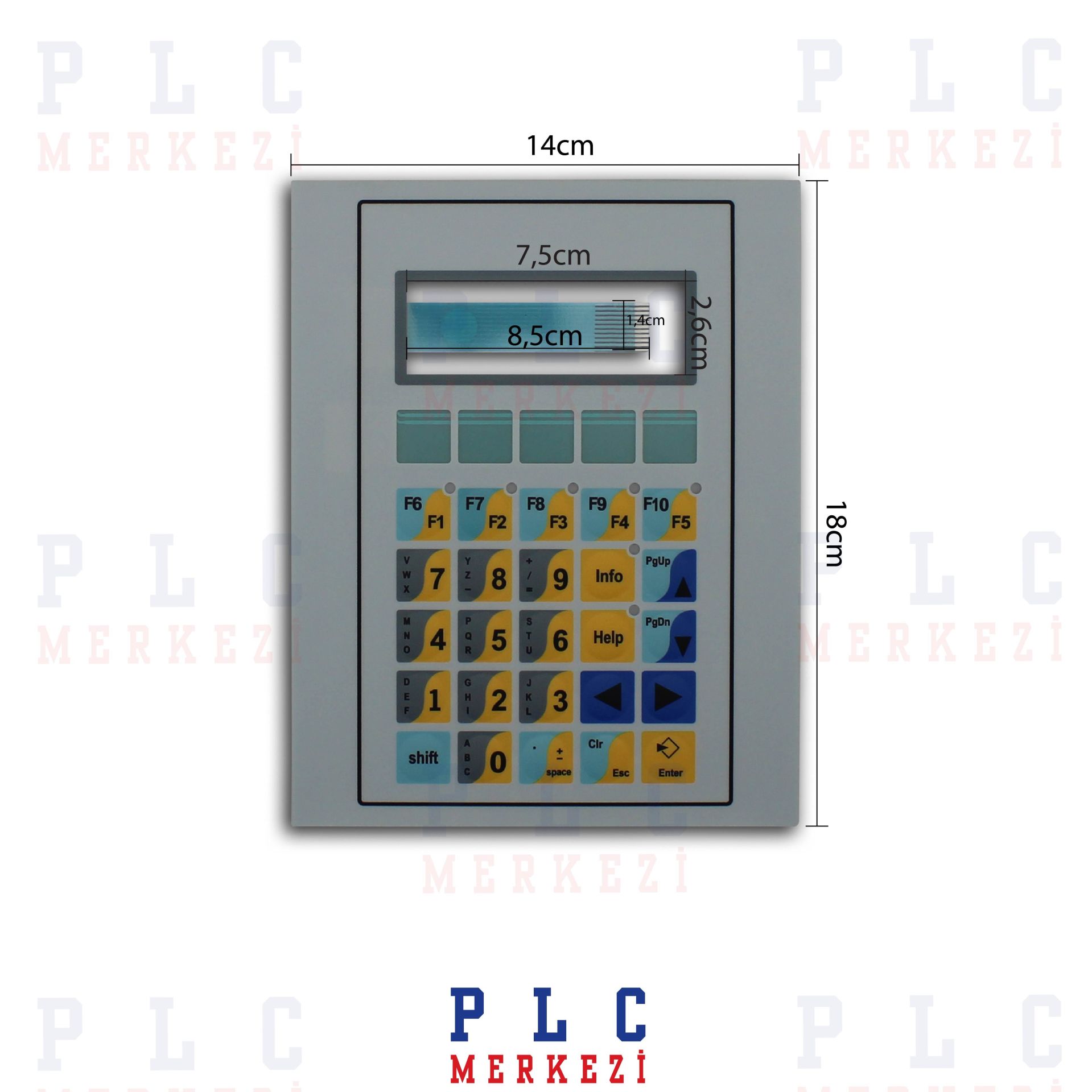 VT150W00000DP ESA TUŞ TAKIMI, MEMBRAN