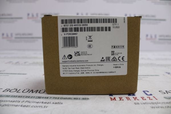 6ES7232-4HD32-0XB0, 6ES7 232-4HD32-0XB0 ANALOG OUTPUT SM 1232, 4AO  ÜRT.GARANTİSİ