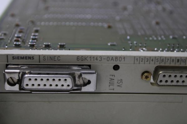 6GK1143-0AB01İ 6GK1 143-0AB01 CP143 SI530 H1 MODULE SIEMENS