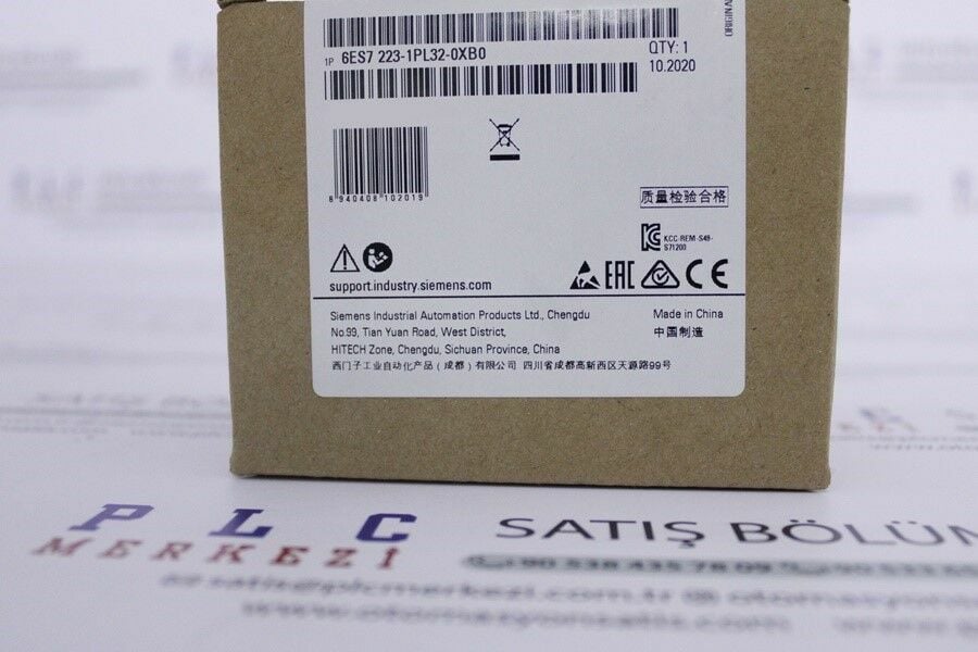 6ES7223-1PL32-0XB0, 6ES7 223-1PL32-0XB0 DIGITAL I/O SM 1223, 16DI/16DO ÜRT.GARANTİLİ