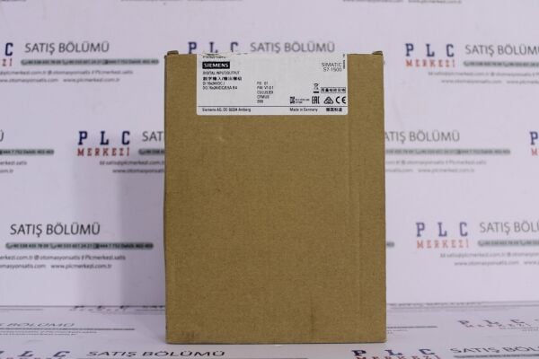 6ES7523-1BL00-0AA0, 6ES7 523-1BL00-0AA0 SIMATIC S7-1500 16 DI YENİ KUTU KAPALI