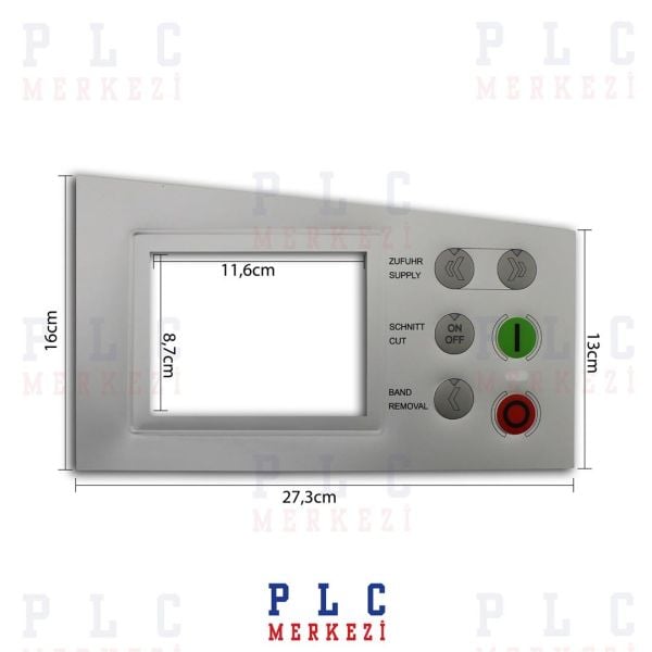 TP57AT-01/7B2089 BIZERBA  27,5X16MM  MEMBRAN ETIKE