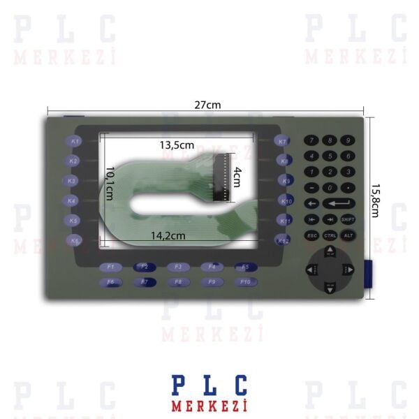 2711P-B7C4A2 ALLEN BRADLEY PANELVİEW PLUS 700 TUŞ TAKIMI, MEMBRAN