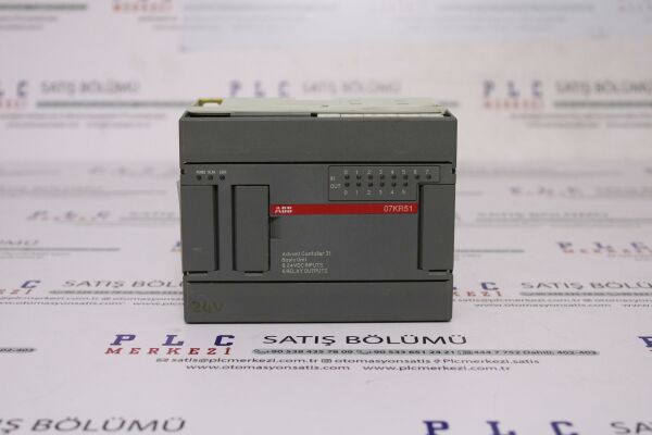 1SBP260011R1001 ABB PLC 07KR51 AC31 8DI/6DO-RELAY