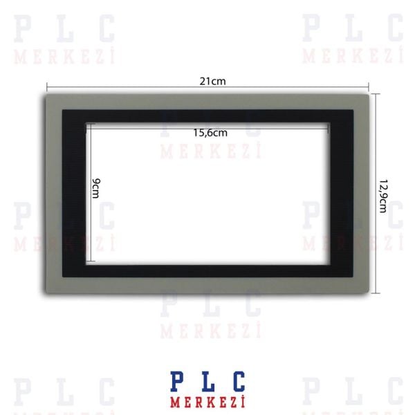F940W GOT 209MMX127MM MITSHUBISHI ETIKET, MEMBRAN