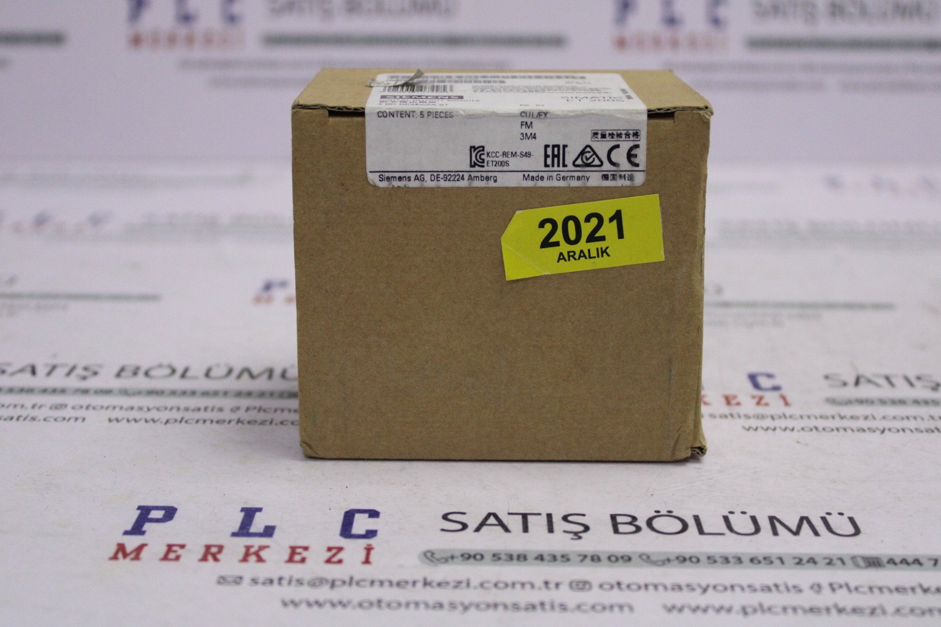 6ES7132-4BD32-0AA0, 6ES7 132-4BD32-0AA0 ET200S EL-MOD  4DO  DC 24V, 2A YENİ KUTU KAPALI