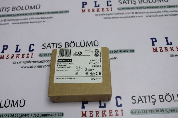 6ES7132-6BH01-0BA0, 6ES7132-6BH01-0BA0 SIMATIC ET200SP 16DO 24V DC/0,5A ÜRT.GARANTİLİ