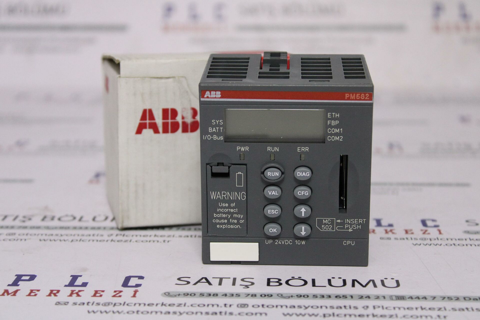 1SAP140200R0270 PM582-ETH AC500 PROG.LOGIC CONTROL