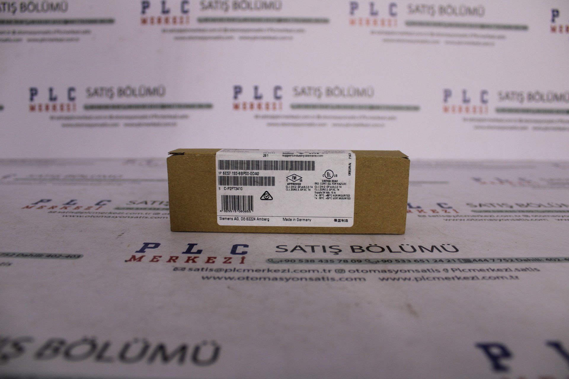 6ES7193-6BP00-0DA0, 6ES7 193-6BP00-0DA0 SIMATIC ET200  PUSH-IN TERMINAL ÜRT.GARANTİLİ