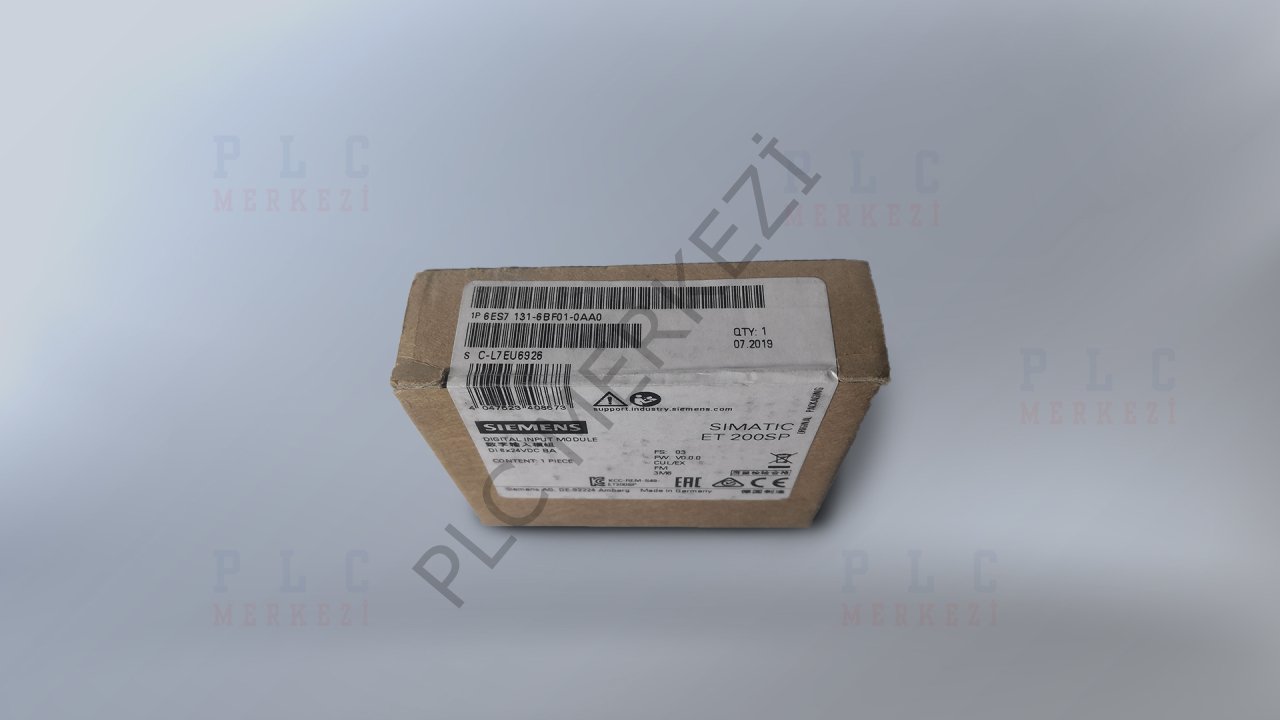 6ES7131-6BF01-0AA0, 6ES7 131-6BF01-0AA0 SIMATIC ET 200SP  YENİ KUTU KAPALI