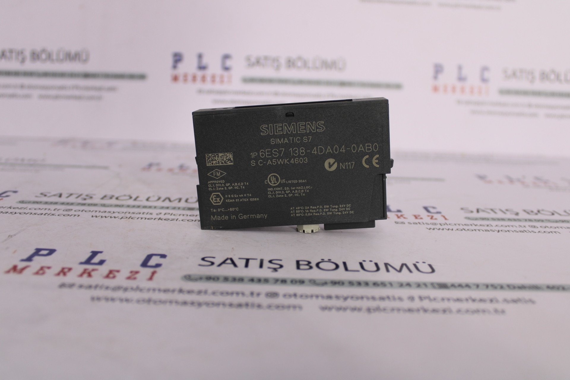 6ES7138-4DA04-0AB0, 6ES7 138-4DA04-0AB0 ET200S, COUNTER 100KHZ, 24V DC YENİ KUTU AÇIK