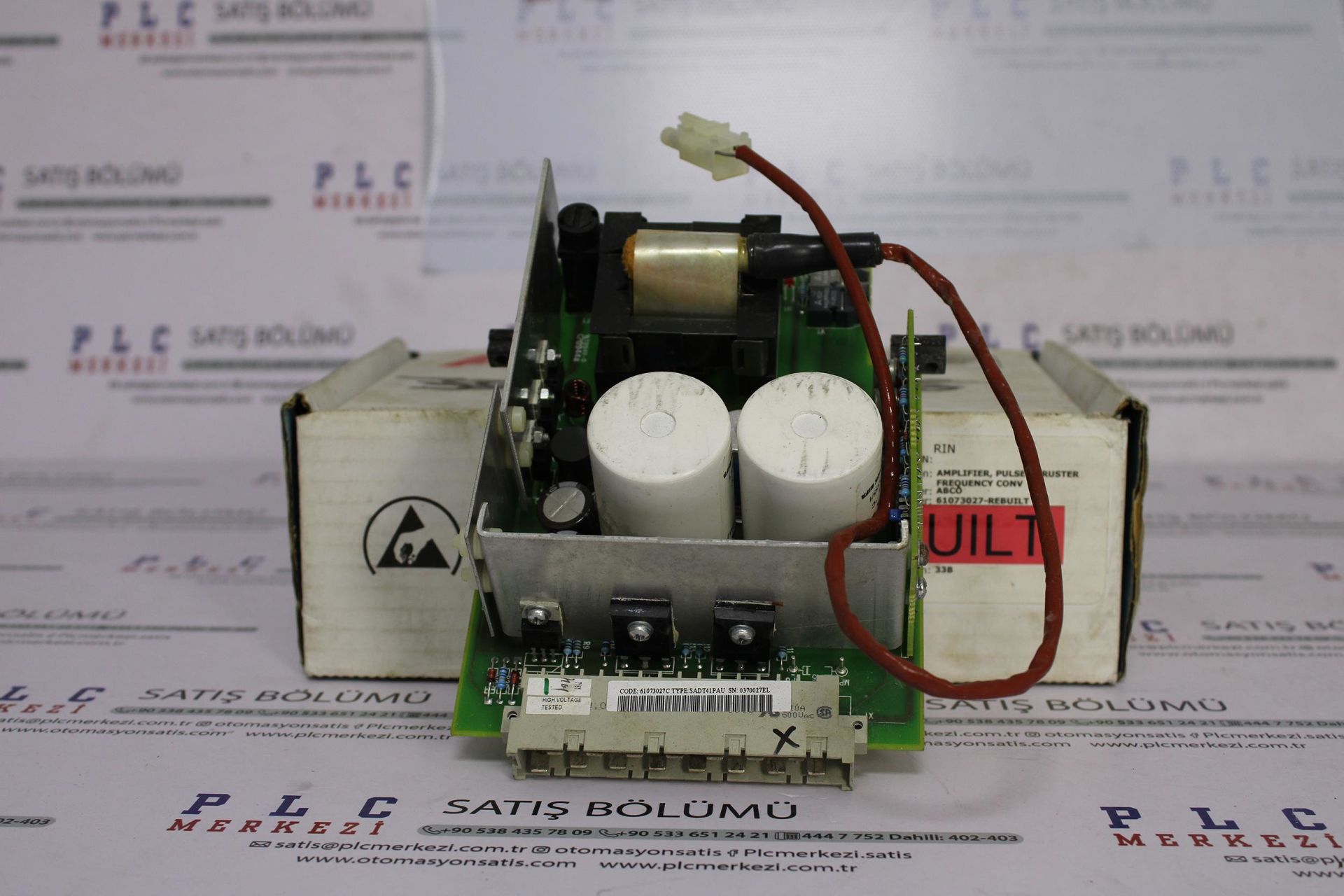 PULSEAMPLIF.BOARD SADT 41 PAU AÇIK KUTULU