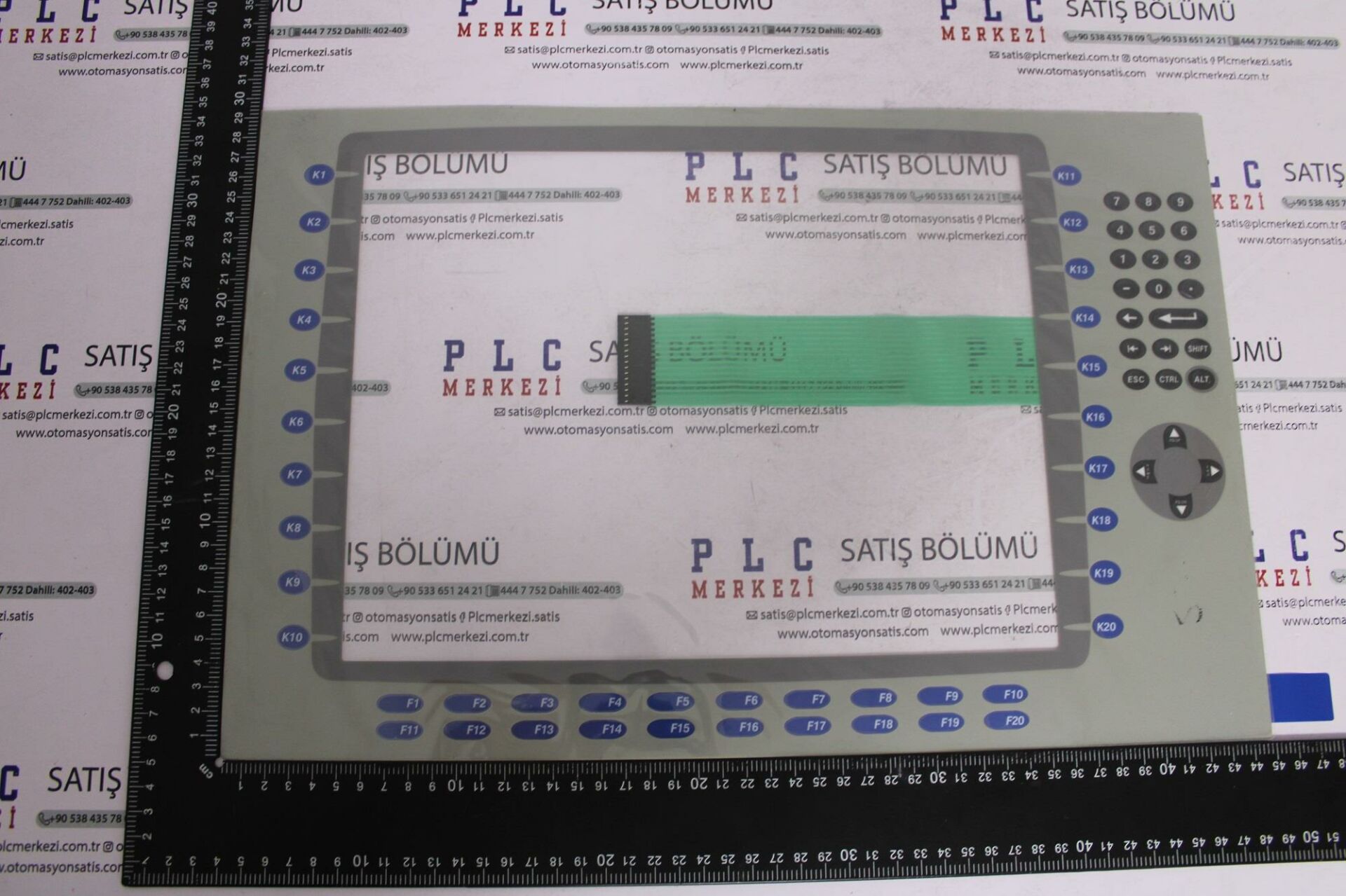 2711P-RDB15C ALLEN BRADLEY TUŞ TAKIMI, MEMBRAN