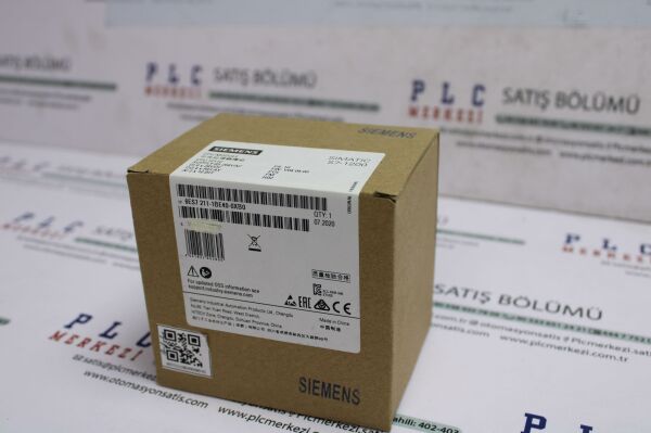 6ES7211-1BE40-0XB0, 6ES7 211-1BE40-0XB0 CPU 1211C YENİ KUTU KAPALI SIEMENS