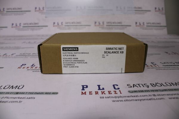 6GK5008-0BA10-1AB2, 6GK5 008-0BA10-1AB2 ÜRT. GARANTİSİ SIEMENS