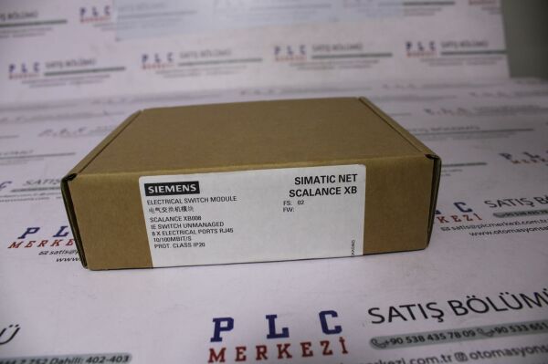 6GK5008-0BA10-1AB2, 6GK5 008-0BA10-1AB2 ÜRT. GARANTİSİ SIEMENS