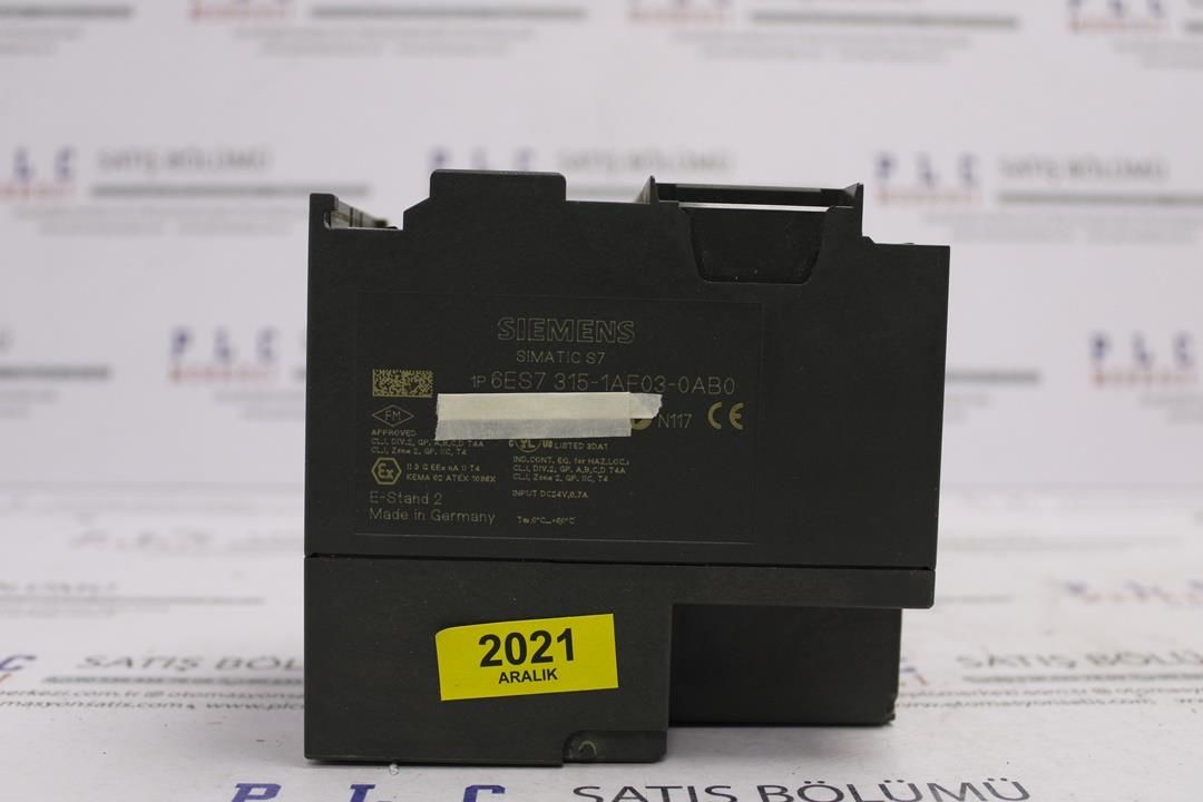 6ES7315-1AF03-0AB0, 6ES7 315-1AF03-0AB0 SIMATIC S7-300, CPU 315 24 V DC