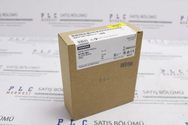 6ES7322-1BL00-0AA0, 6ES7 322-1BL00-0AA0 SM322, 32DO 24V DC, 0,5A  ÜRT.GARANTİSİ