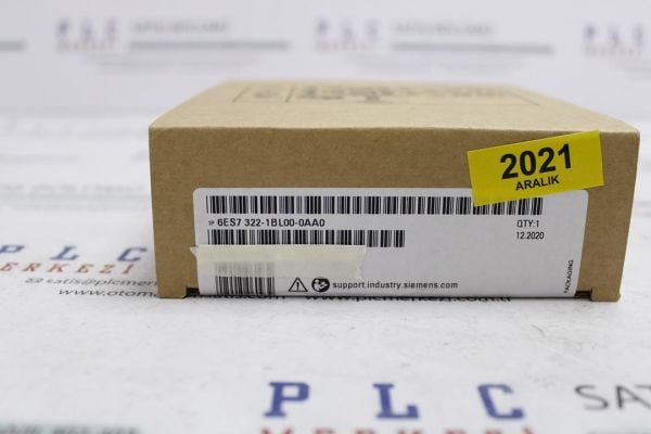 6ES7322-1BL00-0AA0, 6ES7 322-1BL00-0AA0 SM322, 32DO 24V DC, 0,5A  ÜRT.GARANTİSİ