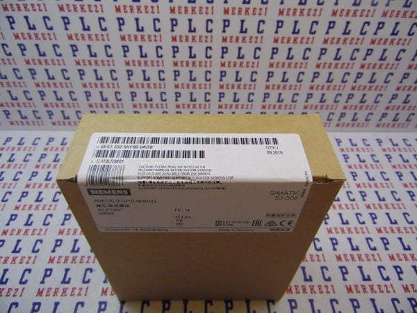 6ES7332-5HF00-0AB0, 6ES7 332-5HF00-0AB0 SIMATIC S7-300 SM 332 8AO ANALOG OUTPUT  ÜRT.GARANTİSİ